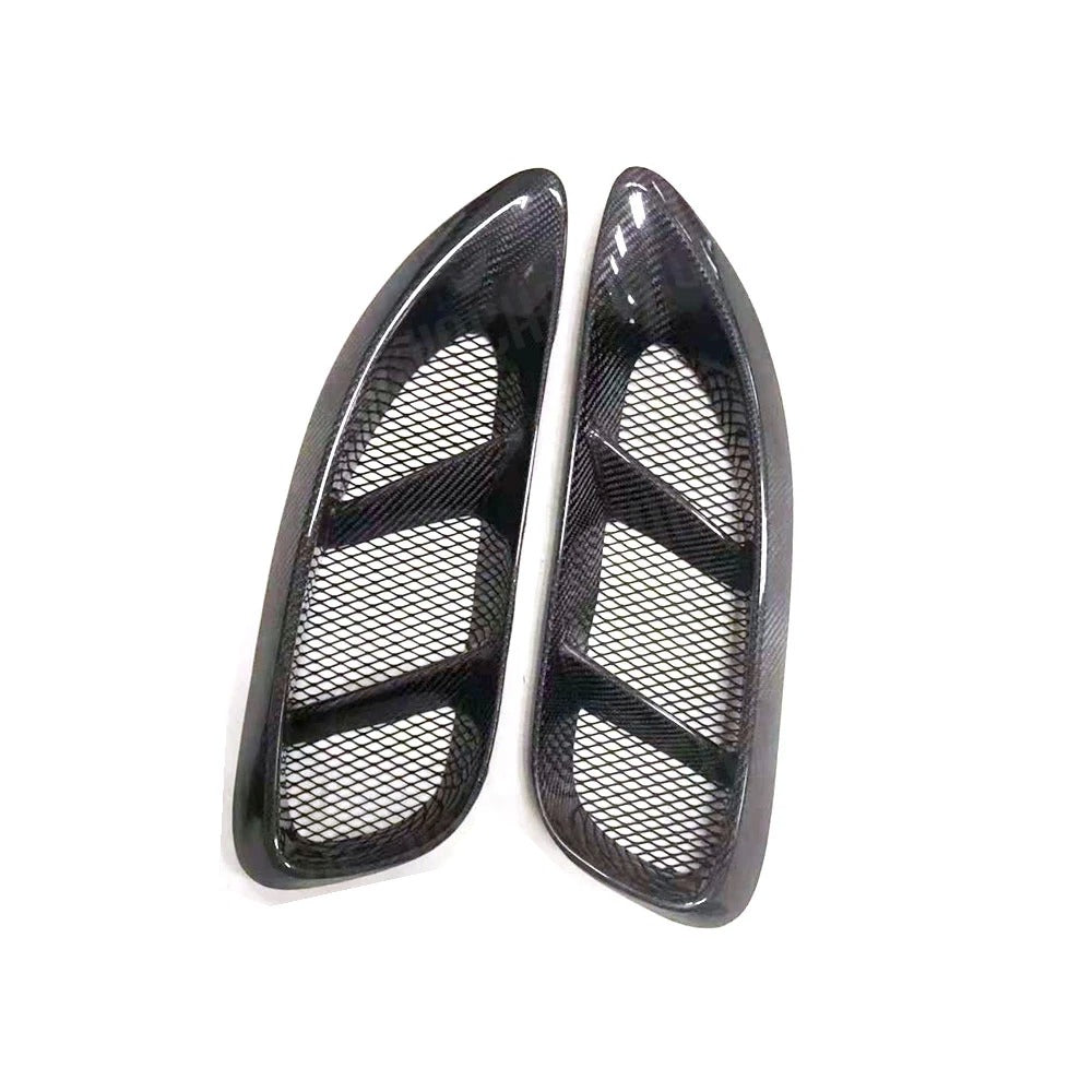 Porsche 718 / 982 Dry Carbon Fiber Side Air Intake Grilles – Boxster & Cayman