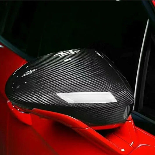 Carbon Mirror Cover Caps