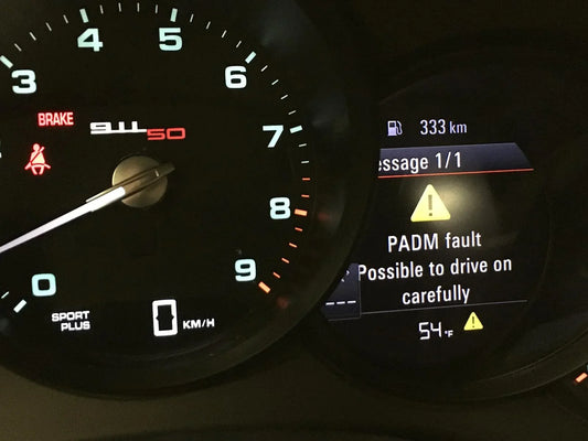 Porsche PADM Sensor: Foutcodes 001013 & 001023, Symptomen en Vervanging