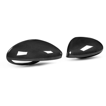 Carbon Mirror Cover Caps